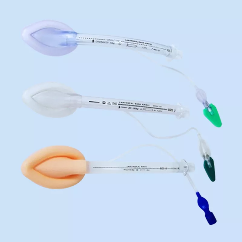 ການແພດ Disposbale Silicone Laryngeal Catheter